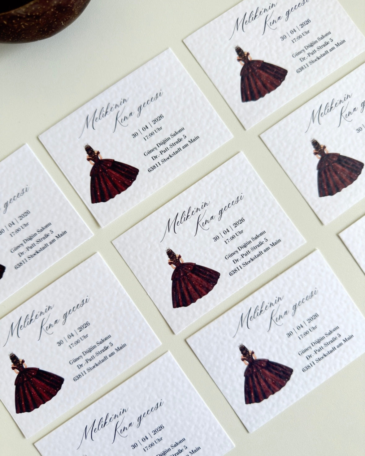 Henna card