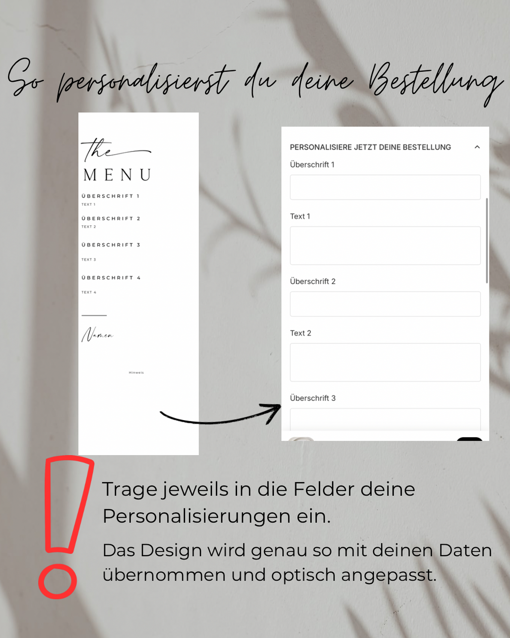 Menükarten