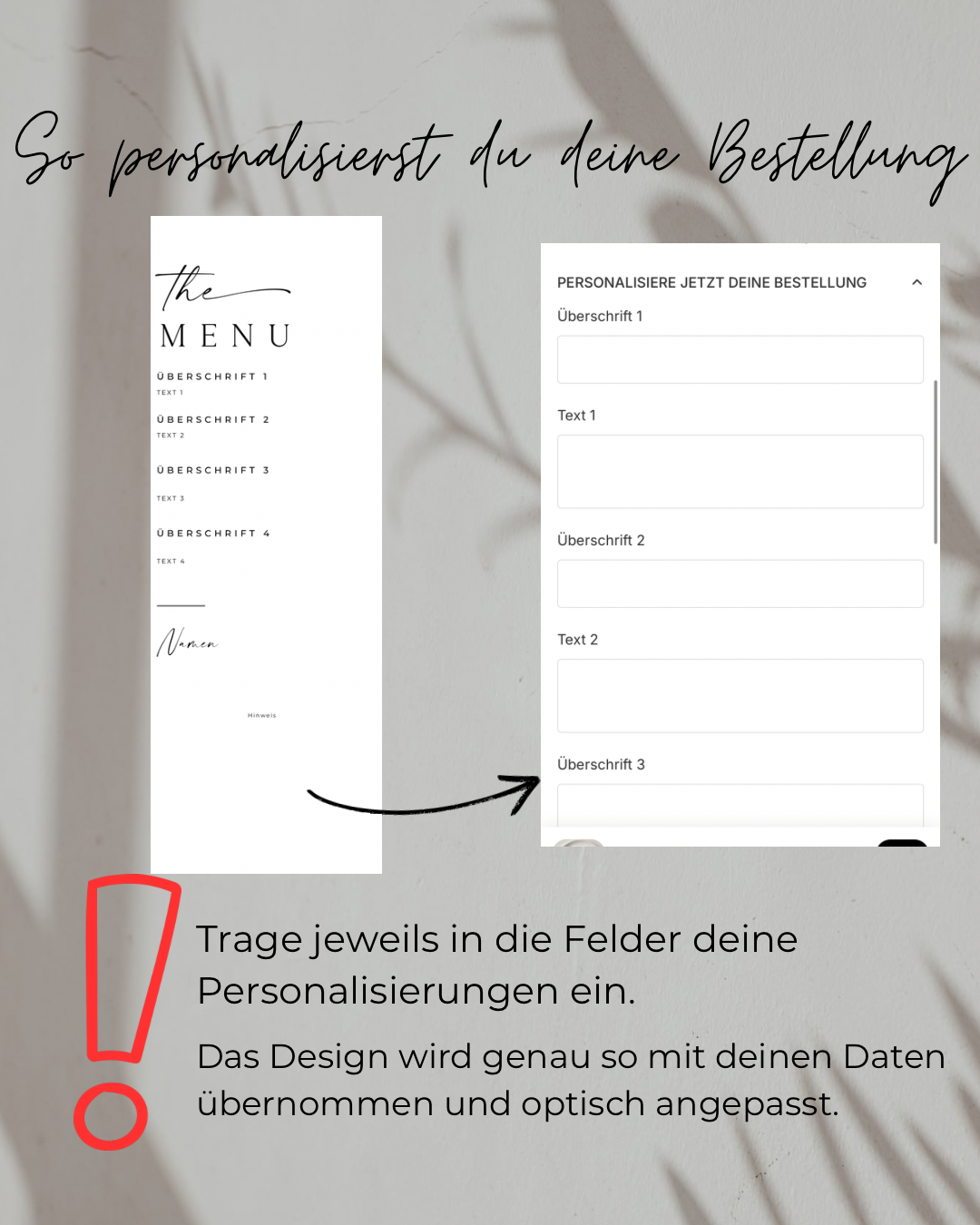 Menükarten